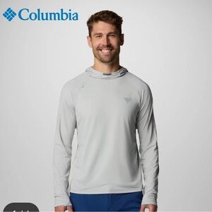 Columbia PFG Wild Cast Sun Hoodie Men’s Large NWT